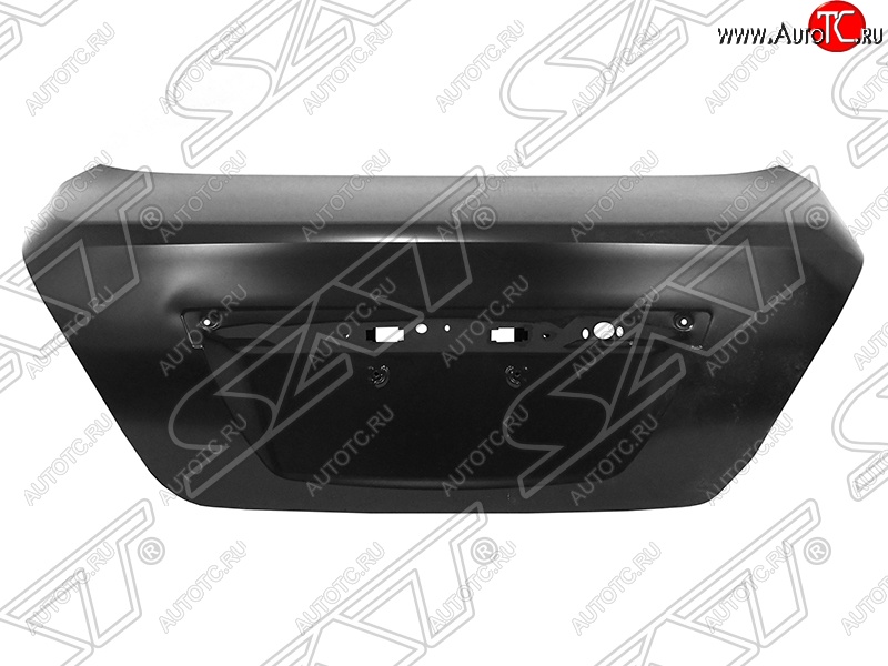 7 699 р. Крышка багажника SAT  Nissan Tiida  1 седан (2010-2014) C11 рестайлинг (Неокрашенная)  с доставкой в г. Вологда