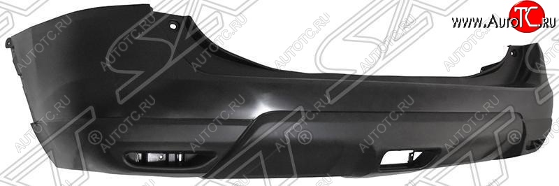 3 699 р. Задний бампер SAT Nissan X-trail 3 T32 дорестайлинг (2013-2018) (Неокрашенный)  с доставкой в г. Вологда