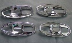 2 999 р. Накладки на внешние ручки дверей СТ Nissan X-trail 3 T32 рестайлинг (2017-2022) (Неокрашенные)  с доставкой в г. Вологда. Увеличить фотографию 4