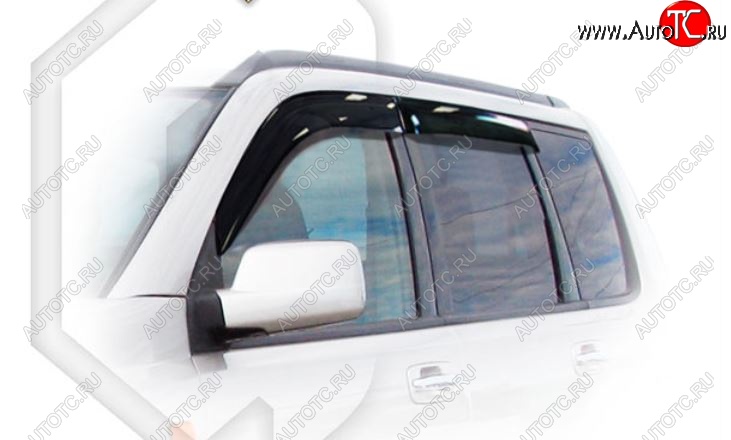 1 999 р. Дефлектора окон CA-Plastic  Nissan X-trail  1 T30 (2000-2003) дорестайлинг (Classic полупрозрачный, Без хром.молдинга)  с доставкой в г. Вологда