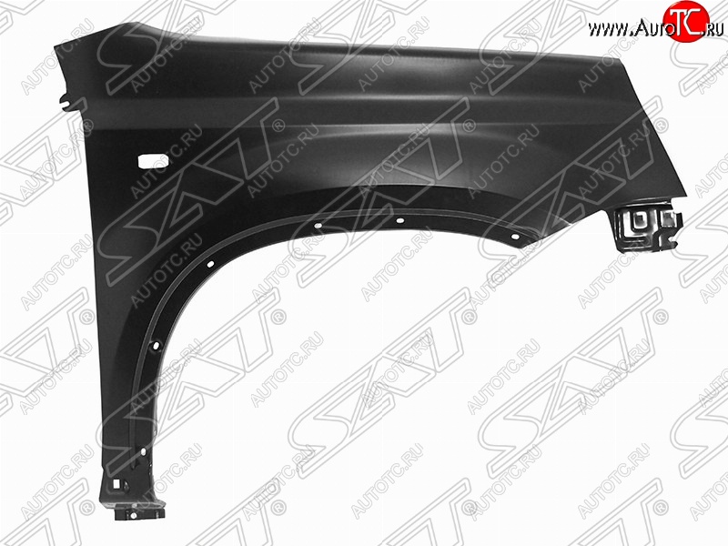 5 599 р. Правое крыло переднее SAT Nissan X-trail 2 T31 дорестайлинг (2007-2011) (Неокрашенное)  с доставкой в г. Вологда
