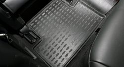 1 259 р. Коврики в салон Element 4 шт. (полиуретан) Nissan X-trail 2 T31 дорестайлинг (2007-2011)  с доставкой в г. Вологда. Увеличить фотографию 3