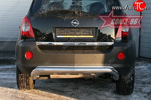 11 564 р. Защита заднего бампера Souz-96 (d76) Opel Antara (2006-2010)  с доставкой в г. Вологда