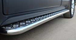 24 649 р. Широкая защита порогов SLITKOFF Opel Antara рестайлинг (2010-2015)  с доставкой в г. Вологда. Увеличить фотографию 3