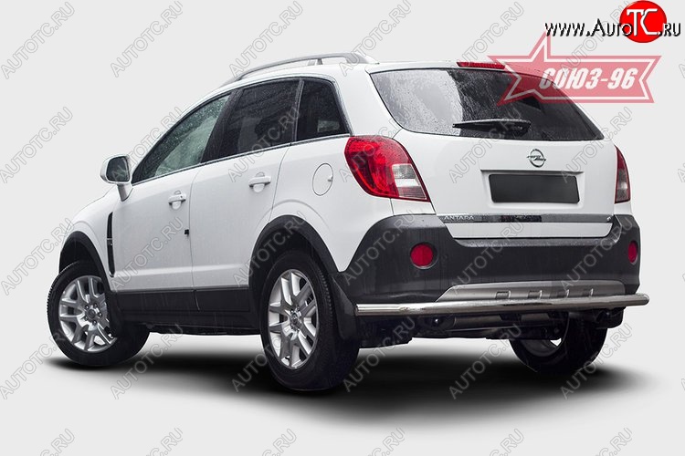 15 344 р. Защита заднего бампера Souz-96 (d60) Opel Antara рестайлинг (2010-2015)  с доставкой в г. Вологда