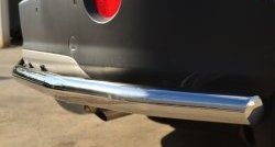 16 749 р. Одинарная защита заднего бампера из трубы диаметром 63 мм SLITKOFF Opel Antara рестайлинг (2010-2015)  с доставкой в г. Вологда. Увеличить фотографию 3
