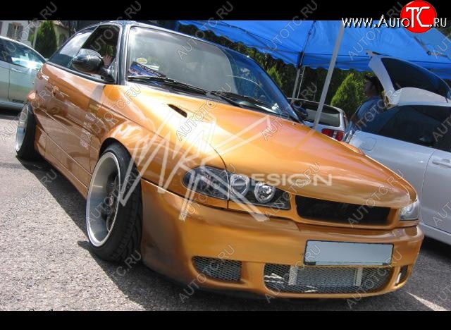 25 699 р. Передний бампер Rieger Opel Astra F седан рестайлинг (1994-1998)  с доставкой в г. Вологда