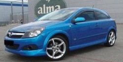 2 999 р. Накладка на передний бампер OPC-Line Opel Astra H GTC хэтчбек 3 дв. дорестайлинг (2004-2006) (Неокрашенная)  с доставкой в г. Вологда. Увеличить фотографию 2