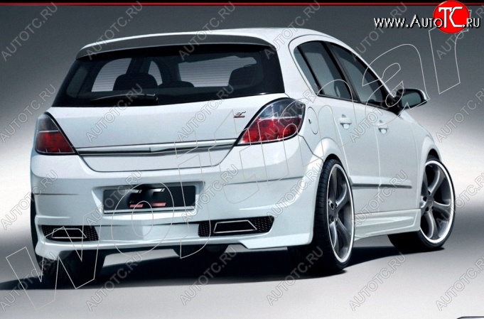 28 999 р. Задний бампер NEO Opel Astra H хэтчбек 5дв дорестайлинг (2004-2007)  с доставкой в г. Вологда