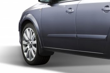 4 799 р. Передние брызговики Frosch Opel Astra H седан дорестайлинг (2004-2007) (Передние)  с доставкой в г. Вологда. Увеличить фотографию 2