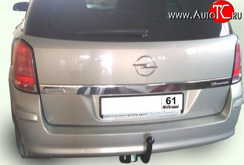 9 999 р. Фаркоп Лидер Плюс Opel Astra H универсал (2004-2007) (Без электропакета)  с доставкой в г. Вологда