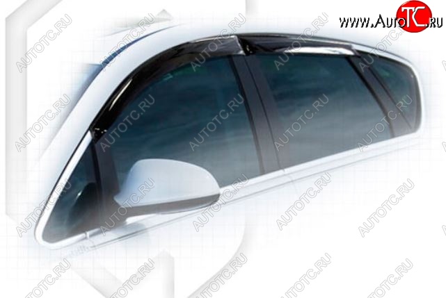 1 899 р. Дефлектора окон CA-Plastiс  Opel Astra  J (2009-2017) хэтчбек 5 дв. дорестайлинг, хэтчбек 5 дв.  рестайлинг (Classic полупрозрачный, Без хром.молдинга)  с доставкой в г. Вологда