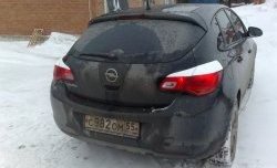 1 859 р. Реснички Sport на фонари Opel Astra J хэтчбек 5 дв. дорестайлинг (2009-2012)  с доставкой в г. Вологда. Увеличить фотографию 2