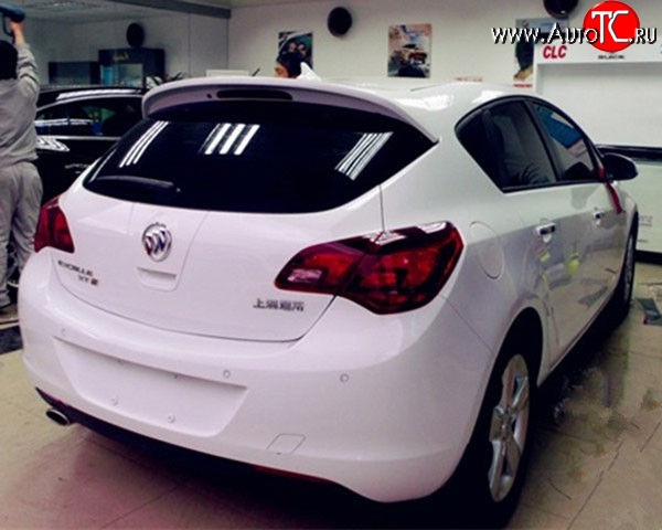3 099 р. Спойлер M-VRS Opel Astra J хэтчбек 5 дв. дорестайлинг (2009-2012) (Неокрашенный)  с доставкой в г. Вологда