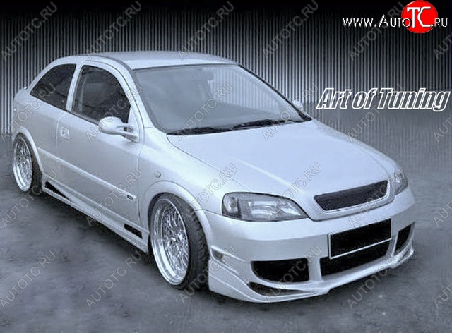 23 969 р. Передний бампер Rieger Opel Astra G седан (1998-2005)  с доставкой в г. Вологда