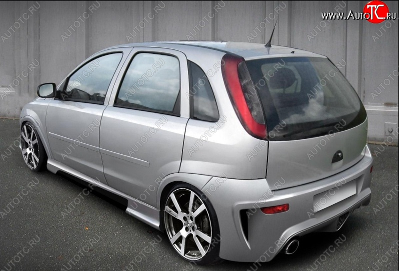 26 899 р. Задний бампер Maxpower Opel Corsa C (2000-2006)  с доставкой в г. Вологда