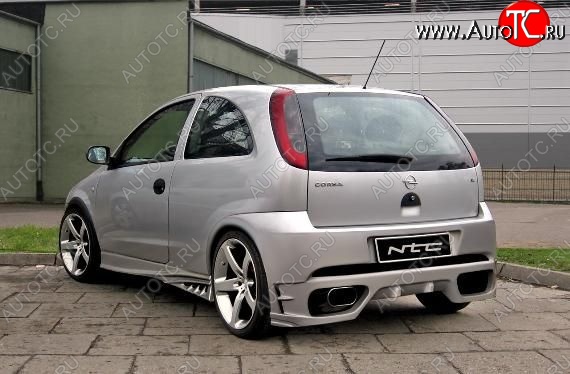 23 969 р. Задний бампер NTC Opel Corsa C (2000-2006)  с доставкой в г. Вологда