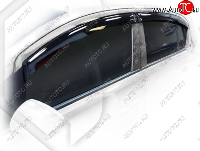 1 999 р. Дефлектора окон CA-Plastic  Opel Corsa  D (2006-2010)   дорестайлинг, хэтчбэк 5 дв. (Classic полупрозрачный, Без хром.молдинга)  с доставкой в г. Вологда