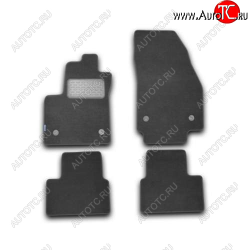134 р. Текстильные коврики салона Klever Premium Opel Meriva B (2010-2013)  с доставкой в г. Вологда