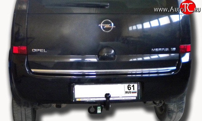6 499 р. Фаркоп Лидер Плюс Opel Meriva A (2002-2010) (Без электропакета)  с доставкой в г. Вологда