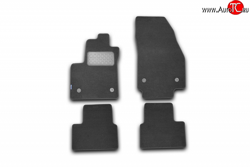 339 р. Коврики в салон Element 4 шт. (текстиль) Opel Meriva B (2010-2013)  с доставкой в г. Вологда