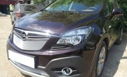 1 539 р. Сетка в решетку радиатора Russtal Opel Mokka  дорестайлинг (2012-2016) (хром)  с доставкой в г. Вологда. Увеличить фотографию 3