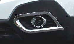 4 089 р. Накладки на вставки под противотуманные фары СТ Opel Mokka  дорестайлинг (2012-2016)  с доставкой в г. Вологда. Увеличить фотографию 2
