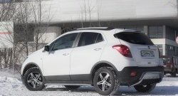 9 399 р. Защита заднего бампера из трубы диаметром 51 мм Petroil Tuning Opel Mokka  дорестайлинг (2012-2016)  с доставкой в г. Вологда. Увеличить фотографию 2