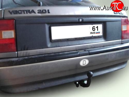 4 499 р. Фаркоп Лидер Плюс Opel Vectra A седан дорестайлинг (1988-1992) (Без электропакета)  с доставкой в г. Вологда