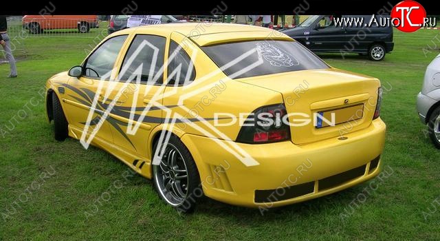 22 899 р. Задний бампер Rieger Opel Vectra B седан дорестайлинг (1995-1999)  с доставкой в г. Вологда