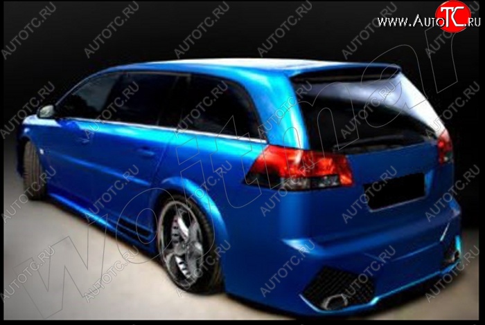 27 699 р. Задний бампер (SIGNUM) Golardo Opel Vectra C универсал дорестайлинг (2002-2005)  с доставкой в г. Вологда
