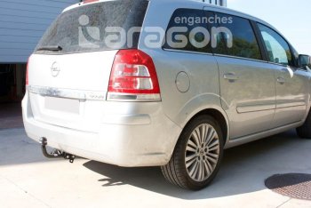 22 699 р. Фаркоп Aragon. (шар A) Opel Zafira В дорестайлинг (2005-2008)  с доставкой в г. Вологда. Увеличить фотографию 2