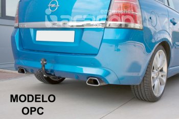 22 699 р. Фаркоп Aragon. (шар A) Opel Zafira В дорестайлинг (2005-2008)  с доставкой в г. Вологда. Увеличить фотографию 5