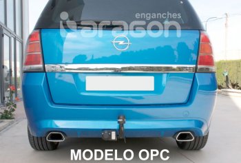 22 699 р. Фаркоп Aragon. (шар A) Opel Zafira В дорестайлинг (2005-2008)  с доставкой в г. Вологда. Увеличить фотографию 10
