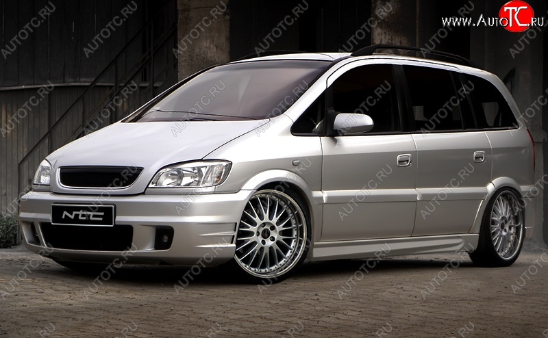 25 899 р. Передний бампер NTC Opel Zafira A (1999-2006)  с доставкой в г. Вологда