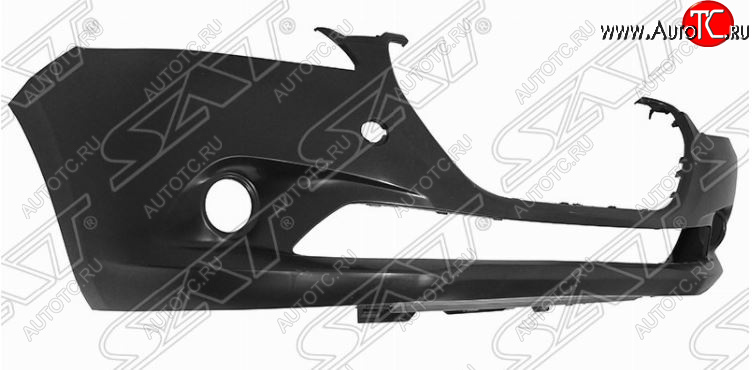 3 599 р. Передний бампер SAT  Peugeot 301 (2012-2017) (Неокрашенный)  с доставкой в г. Вологда