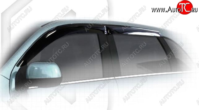1 999 р. Дефлектора окон CA-Plastiс  Peugeot 4008 (2012-2017) (Classic полупрозрачный, Без хром.молдинга)  с доставкой в г. Вологда