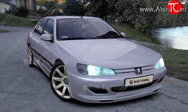 23 969 р. Передний бампер ВМВ Peugeot 406 8B седан дорестайлинг (1995-1999)  с доставкой в г. Вологда