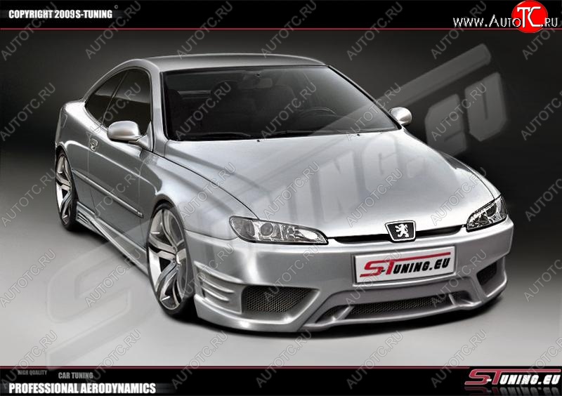 25 899 р. Передний бампер COUPE ST Peugeot 406 8B седан дорестайлинг (1995-1999)  с доставкой в г. Вологда