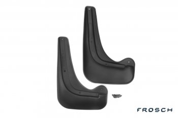 2 379 р. Брызговики задние (4D) Frosch Peugeot 408  дорестайлинг (2010-2017)  с доставкой в г. Вологда. Увеличить фотографию 2