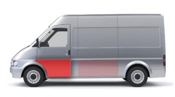 1 189 р. Панель левой двери (ремонтная) Wisentbull CITROEN Jumper 230 (1994-2002)  с доставкой в г. Вологда. Увеличить фотографию 2
