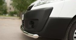 18 299 р. Одинарная защита переднего бампера из трубы диаметром 63 мм SLITKOFF Peugeot Expert G9 минивэн дорестайлинг (2007-2013)  с доставкой в г. Вологда. Увеличить фотографию 3