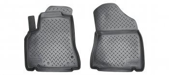 Коврики салона Norplast Unidec (передние) Peugeot Partner Tepee (2008-2012) (черные)