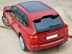 9 299 р. Спойлер GTS DESIGN Porsche Cayenne 955 (2002-2006) (Неокрашенный)  с доставкой в г. Вологда. Увеличить фотографию 6