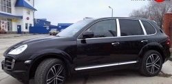 24 549 р. Комплект накладок на колёсные арки Je Design Porsche Cayenne 957 (2007-2010) (Неокрашенные)  с доставкой в г. Вологда. Увеличить фотографию 2