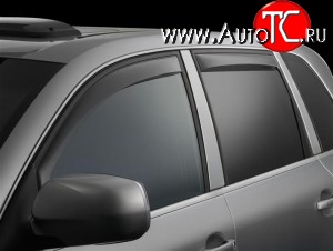 4 199 р. Дефлекторы окон (ветровики) Novline 4 шт. Porsche Cayenne 957 (2007-2010)  с доставкой в г. Вологда