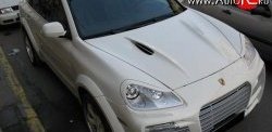 27 649 р. Пластиковый капот Techart Magnum II Porsche Cayenne 957 (2007-2010) (Неокрашенный)  с доставкой в г. Вологда. Увеличить фотографию 2