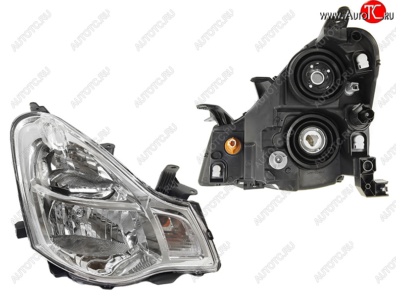 4 999 р. Правая фара передняя SAT  Nissan Almera  G15 (2012-2019) седан  с доставкой в г. Вологда