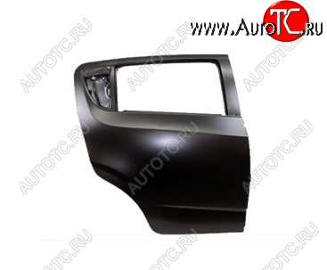 13 949 р. Правая дверь задняя GAMMA Chevrolet Aveo T300 седан (2011-2015) (Неокрашенная)  с доставкой в г. Вологда