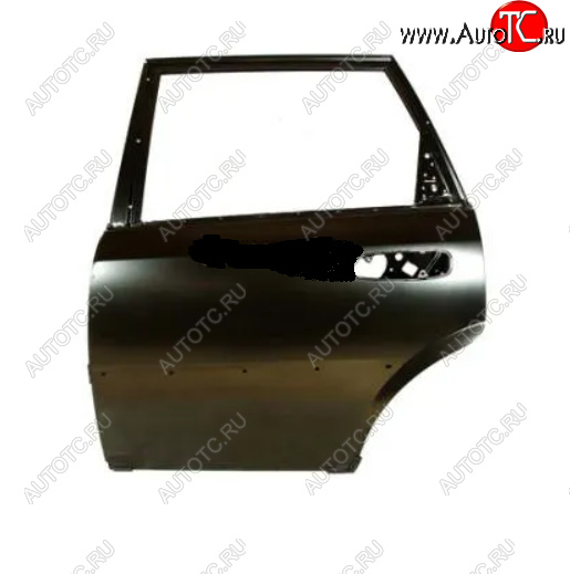 19 899 р. Левая дверь задняя BodyParts  CITROEN C-elysee  дорестайлинг (2012-2017) (Неокрашенная)  с доставкой в г. Вологда
